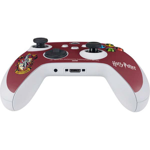 Wizarding World Harry Potter Gryffindor House Crest Xbox Series S Controller Skin
